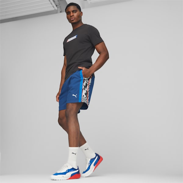 BMW M Motorsport 8.5" Men's Statement Shorts, Pro Blue-M color, extralarge